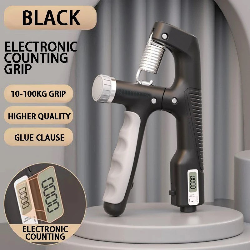 Counting Grip Strengthener, Arm Muscle Exercise Device, Adjustable Wrist Strength Training And Hand Rehabilitation Equipmen